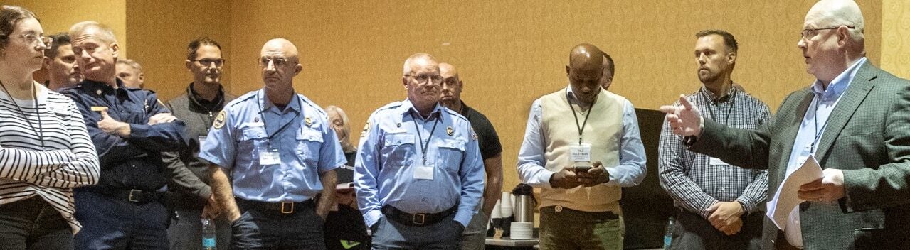 Image of a group of participants standing together